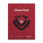 Arizona Baseball Stadium Bold Canvas Art