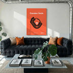 Baltimore Baseball Stadium Bold Canvas Art