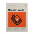 Baltimore Baseball Stadium Canvas Art
