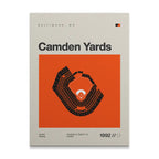 Baltimore Baseball Stadium Canvas Art