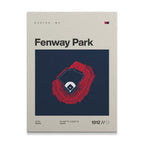 Boston Baseball Stadium Canvas Art