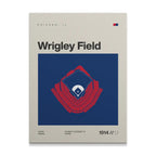 Chicago Baseball Stadium Canvas Art