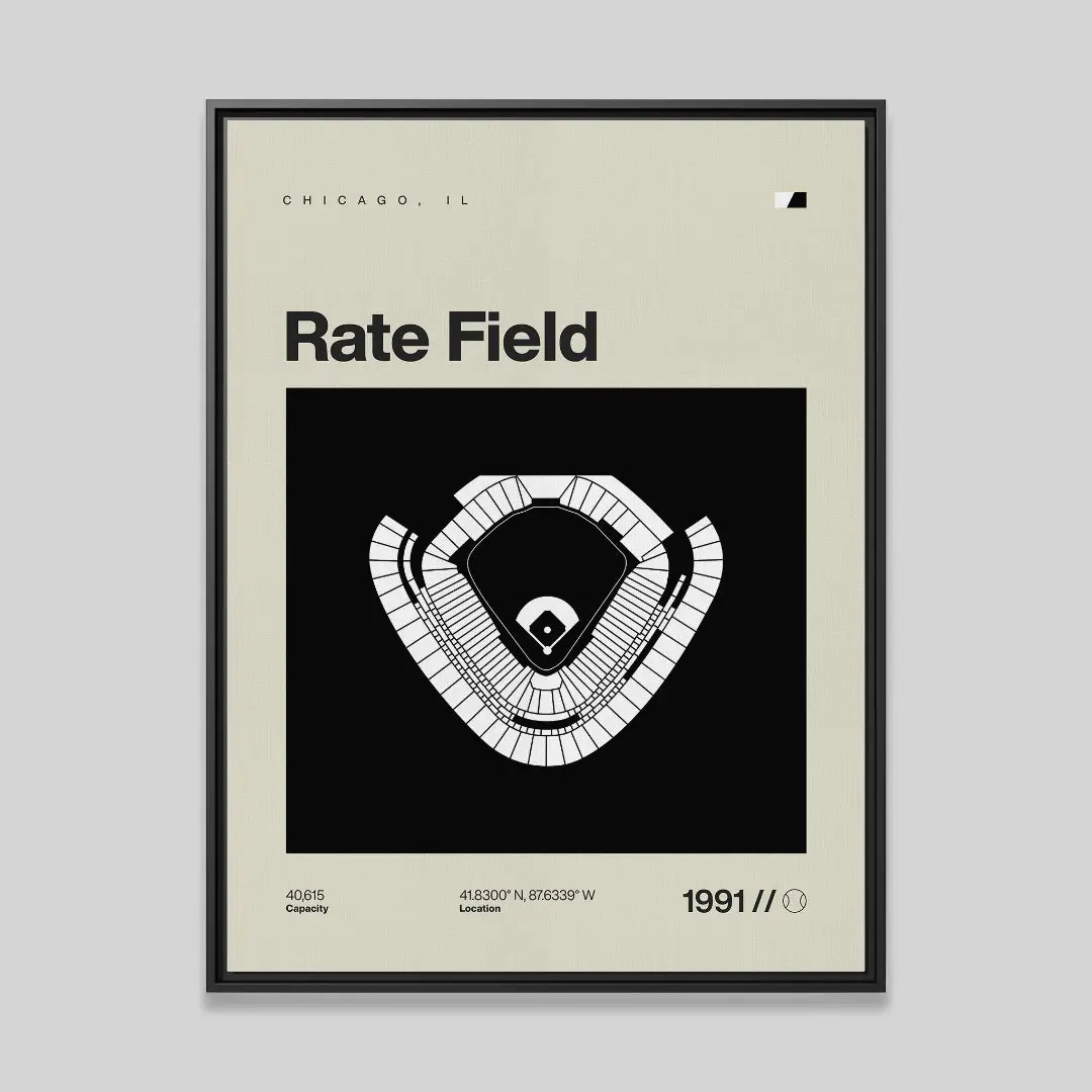 Chicago Baseball Stadium Canvas Art