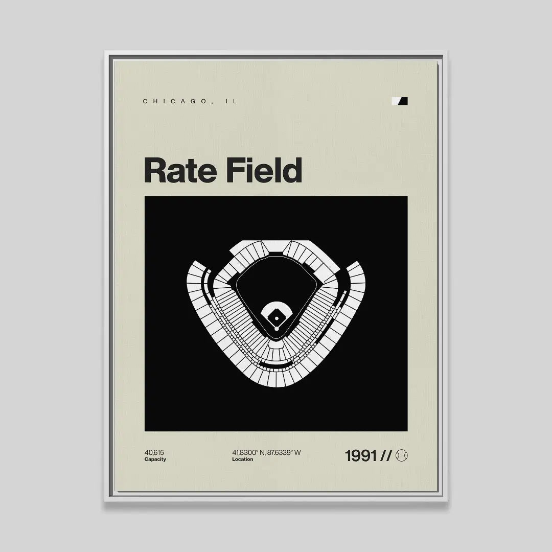 Chicago Baseball Stadium Canvas Art