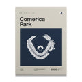 Detroit Baseball Stadium Canvas Art