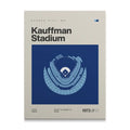 Kansas City Baseball Stadium Canvas Art