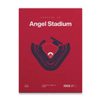 LA Baseball Stadium Bold Canvas Art
