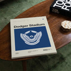Los Angeles Baseball Stadium Canvas Art