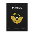 Pittsburgh Baseball Stadium Bold Canvas Art