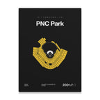 Pittsburgh Baseball Stadium Bold Canvas Art