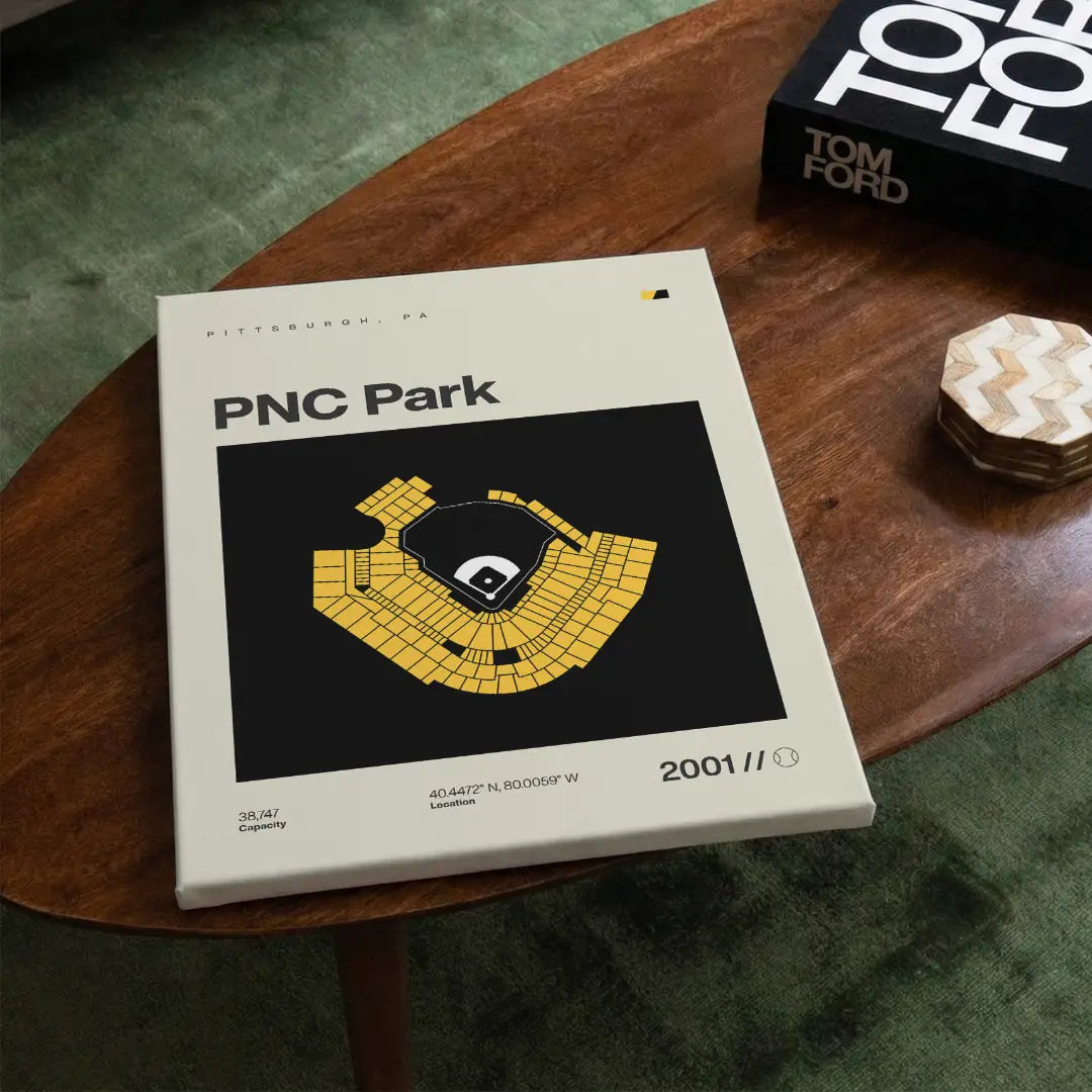 Pittsburgh Baseball Stadium Canvas Art