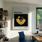 Pittsburgh Baseball Stadium Canvas Art