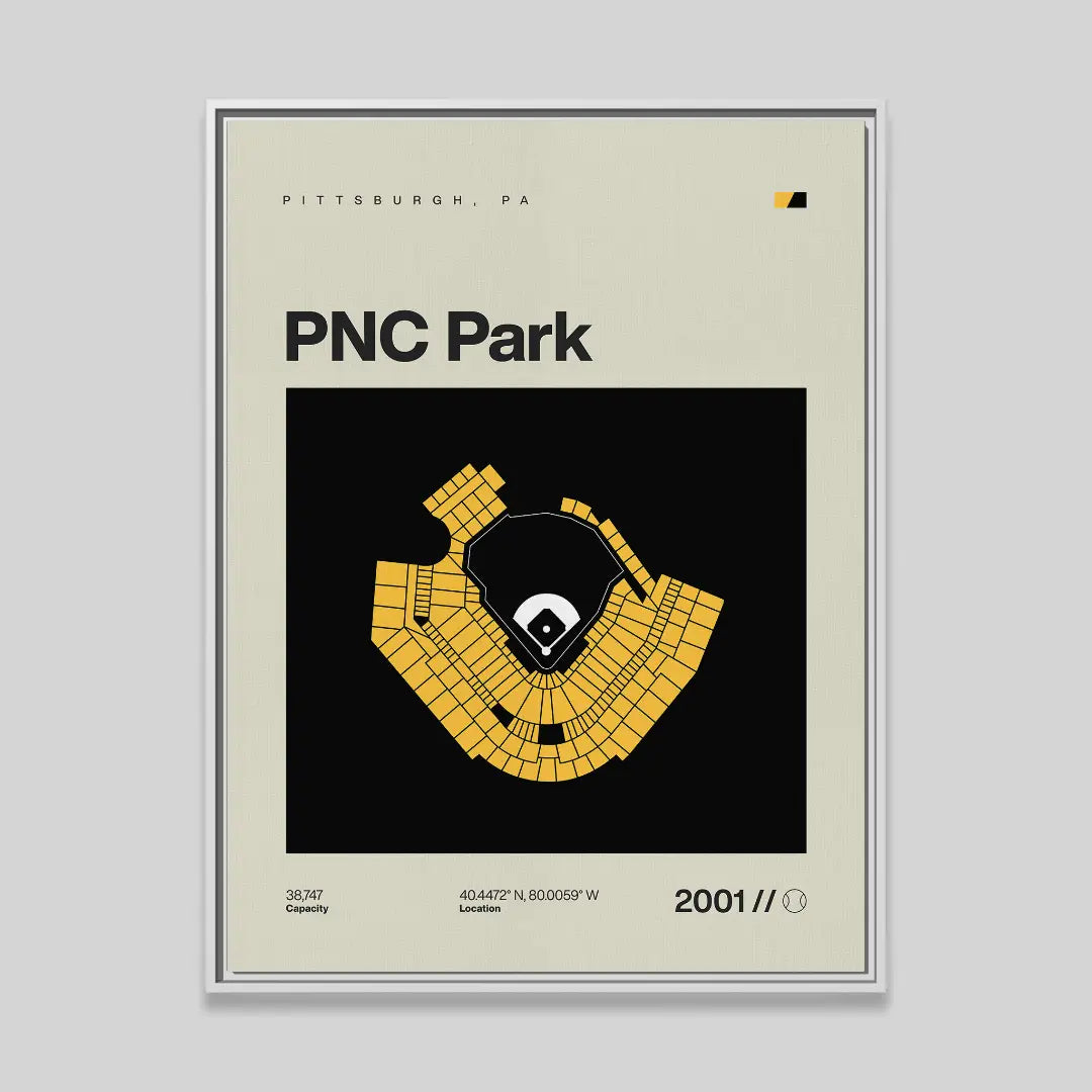 Pittsburgh Baseball Stadium Canvas Art