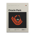 San Francisco Baseball Stadium Canvas Art