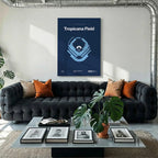 Tampa Bay Baseball Stadium Bold Canvas Art