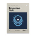 Tampa Bay Baseball Stadium Canvas Art