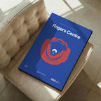 Toronto Baseball Stadium Bold Canvas Art