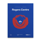 Toronto Baseball Stadium Bold Canvas Art