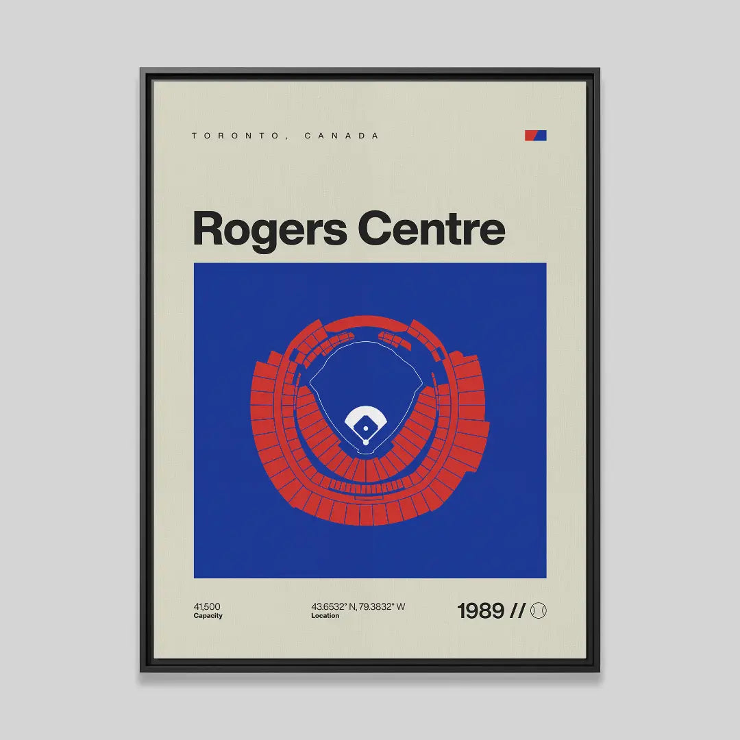 Toronto Baseball Stadium Canvas Art
