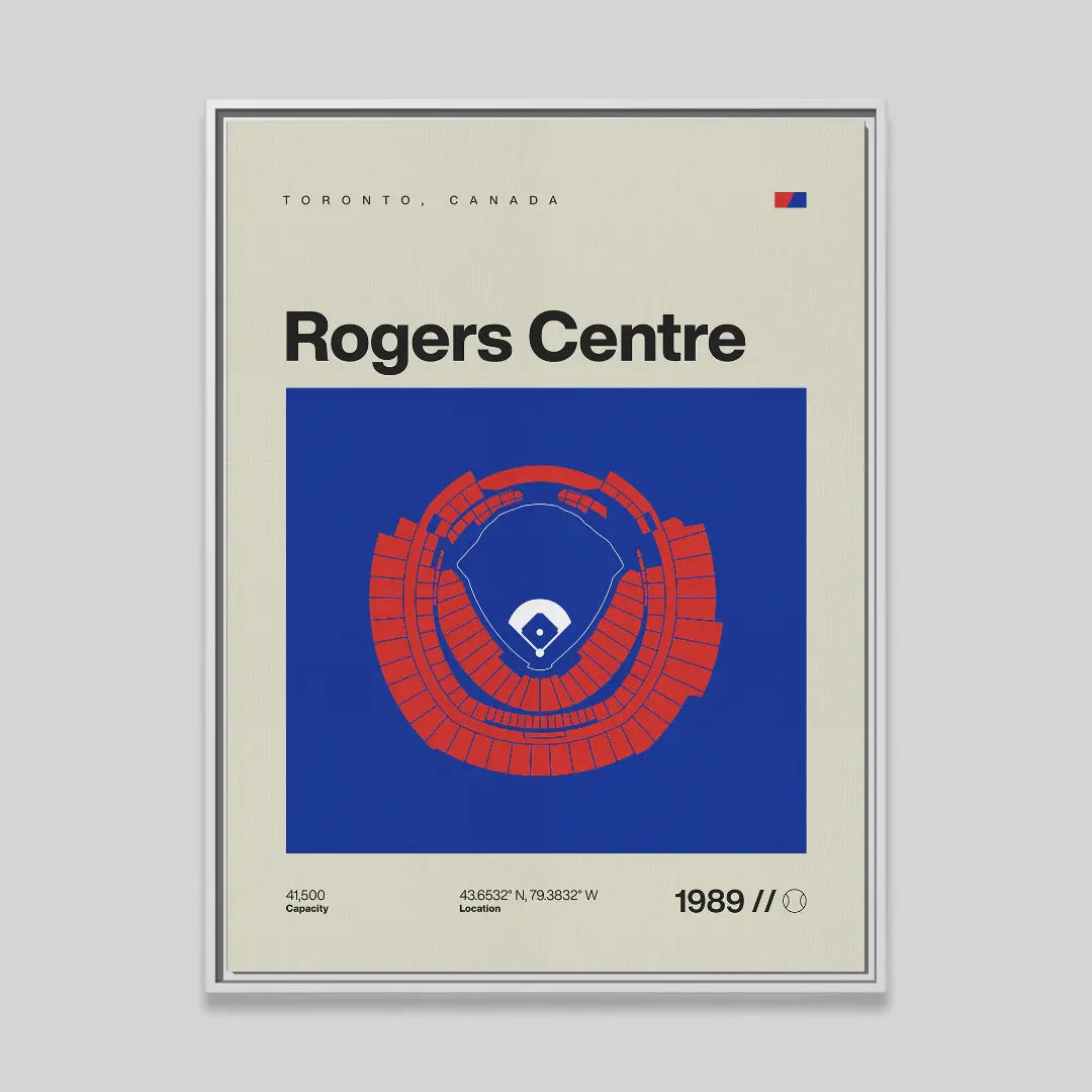 Toronto Baseball Stadium Canvas Art