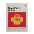 Atlanta Basketball Arena Canvas Art