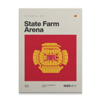 Atlanta Basketball Arena Canvas Art