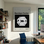 Brooklyn Basketball Arena Canvas Art
