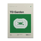 Boston Basketball Arena Canvas Art