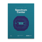 Charlotte Basketball Arena Bold Canvas Art