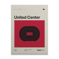Chicago Basketball Arena Canvas Art