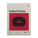 Chicago Basketball Arena Canvas Art