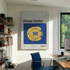 Golden State Basketball Arena Canvas Art