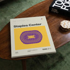 LA Basketball Arena Canvas Art