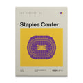 LA Basketball Arena Canvas Art