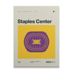 LA Basketball Arena Canvas Art