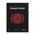 Miami Basketball Arena Bold Canvas Art