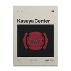 Miami Basketball Arena Canvas Art