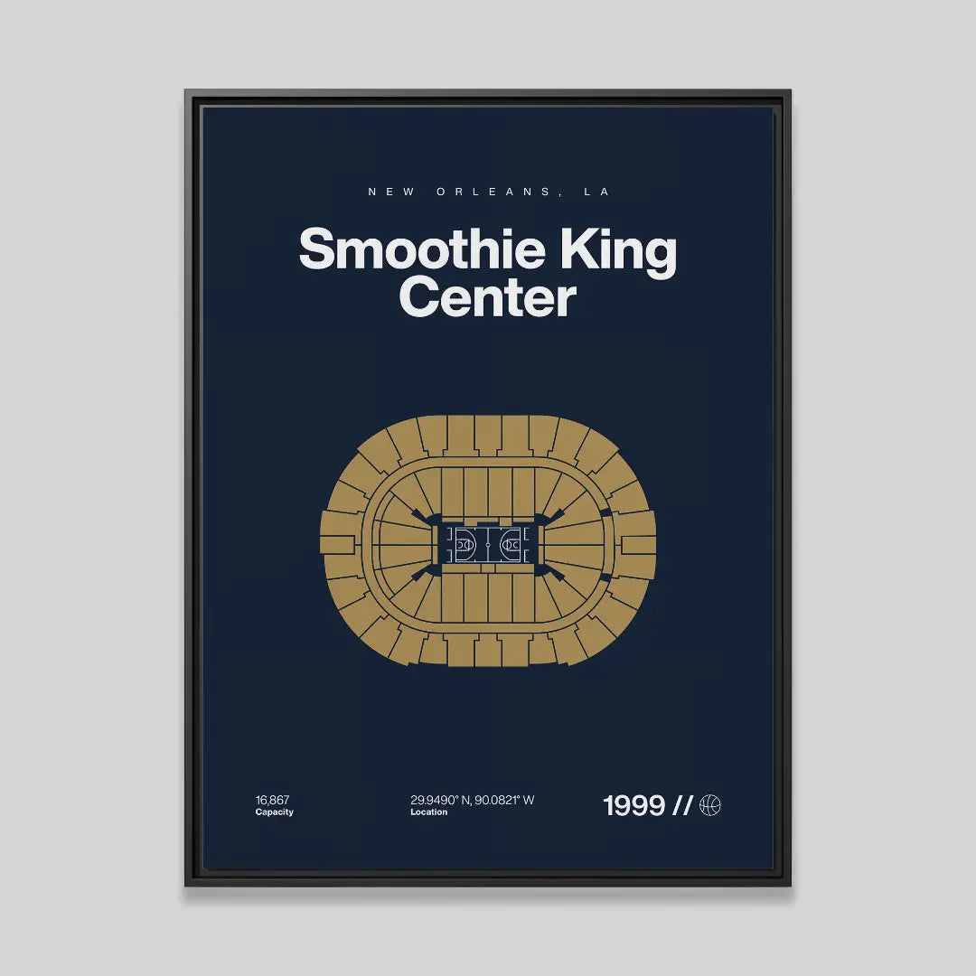 New Orleans Basketball Arena Bold