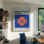 New York Basketball Arena Canvas Art