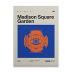 New York Basketball Arena Canvas Art