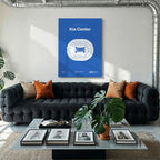 Orlando Basketball Arena Bold Canvas Art