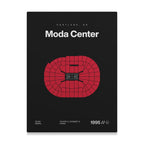 Portland Basketball Arena Bold Canvas Art