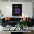 Sacramento Basketball Arena Bold Canvas Art