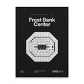 San Antonio Basketball Arena Bold Canvas Art