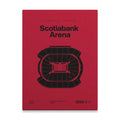Toronto Basketball Arena Bold Canvas Art