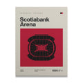 Toronto Basketball Arena Canvas Art