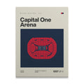 Washington Basketball Arena Canvas Art