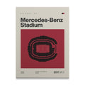 Atlanta Soccer Stadium Canvas Art