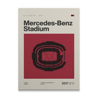 Atlanta Soccer Stadium Canvas Art
