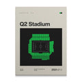 Austin Soccer Stadium Canvas Art